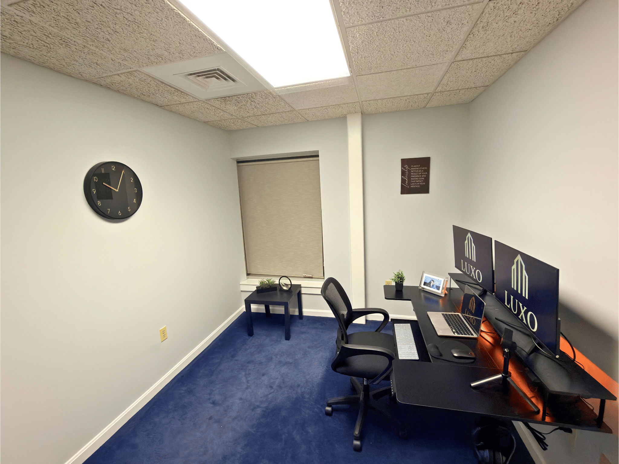 Luxo Private Office with Dedicated Desk